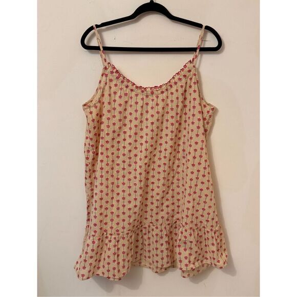 Sezane Victorine Floral Babydoll Nightdress Organic Cotton 42/10 - Picture 6 of 7